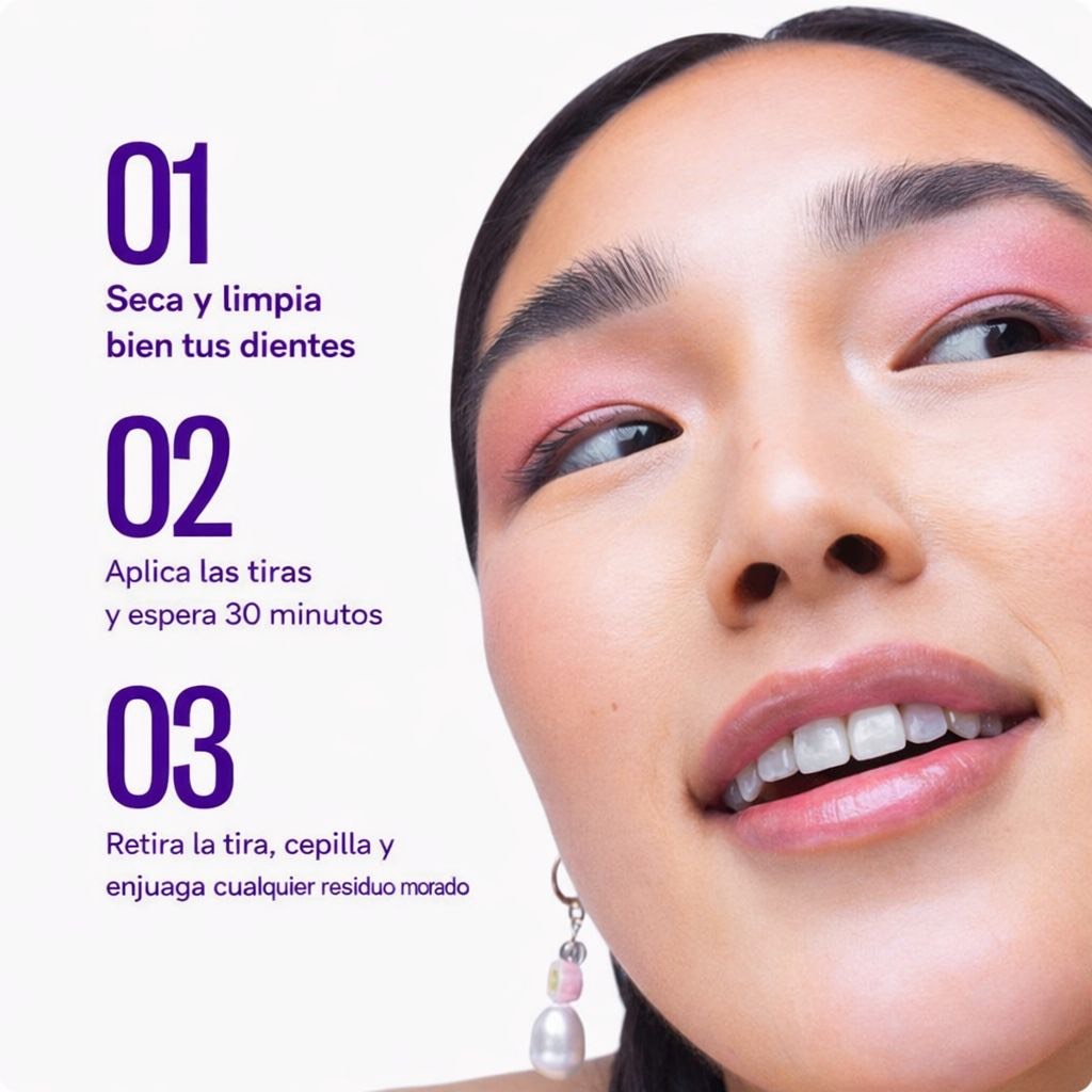 Tiras Blanqueadoras Dentales V34 de Hismile